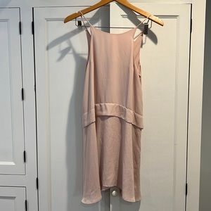 Blush mini dress fits like size 4 brand: Abberline